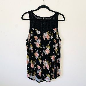 Torrid Lace Neck Tank